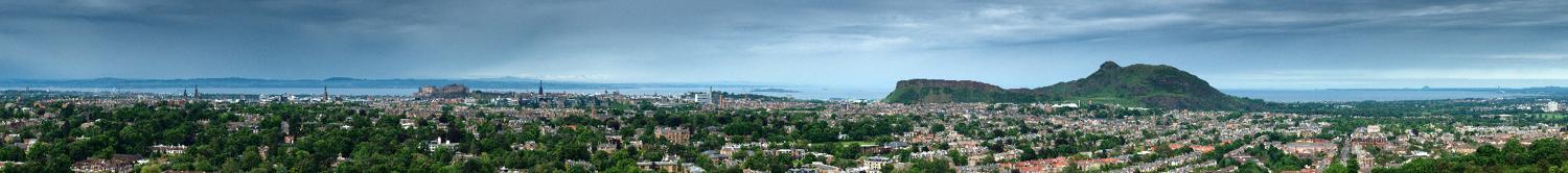 View of Edinburgh from Blackford Hill I